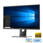 Used Monitor P2417H IPS LED/Dell/24``FHD/1920x1080/Wide/Black/D-SUB & DP & HDMI & USB HUB - SCAX