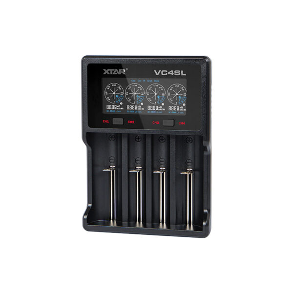 Φορτιστής μπαταριών 18650/32650 4 θέσεων XTAR VC4SL - SCAX