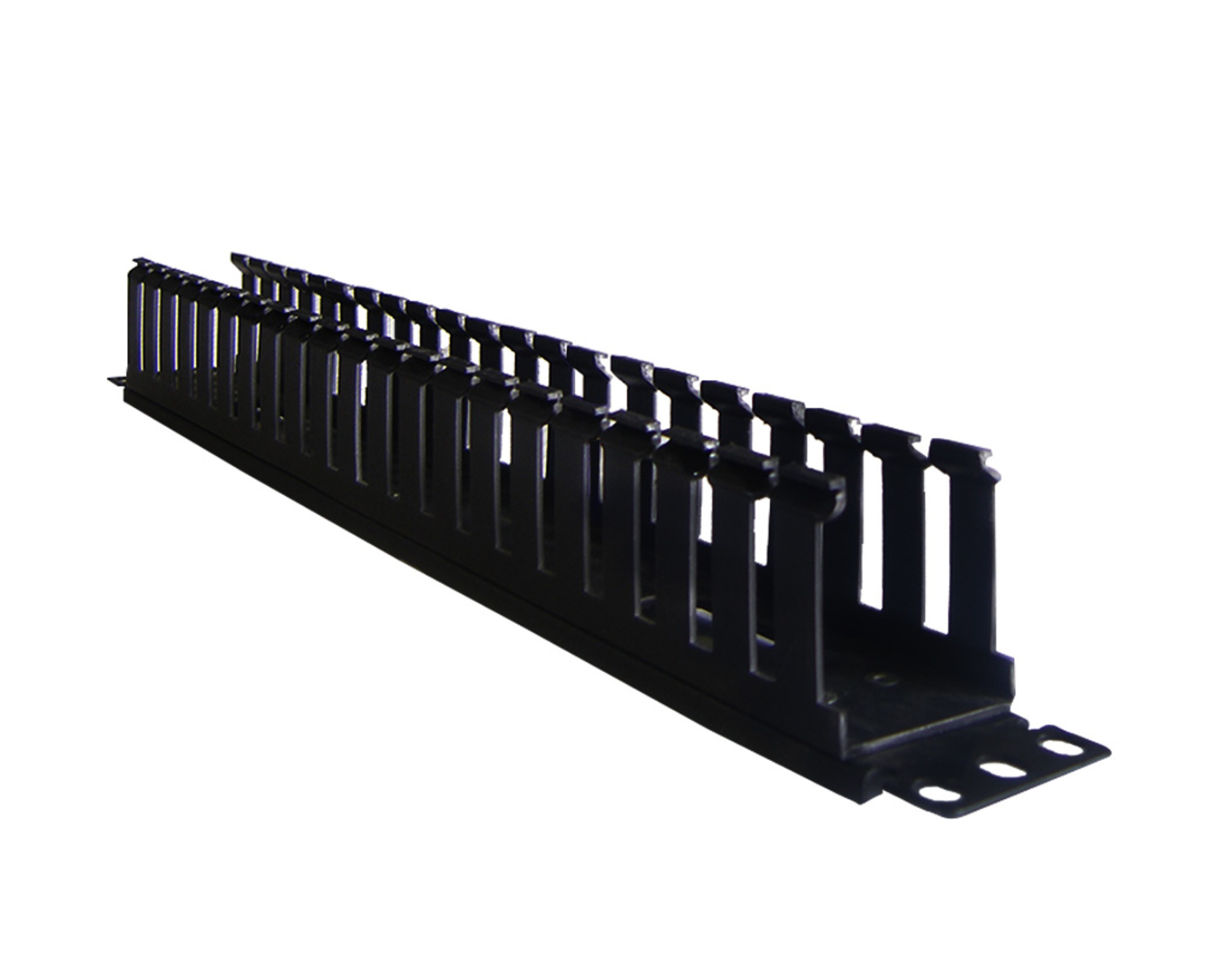 CABLE MANAGER PANDUIT 1U CABLE CROSS HOOK BLACK PLASTIC Refurbished