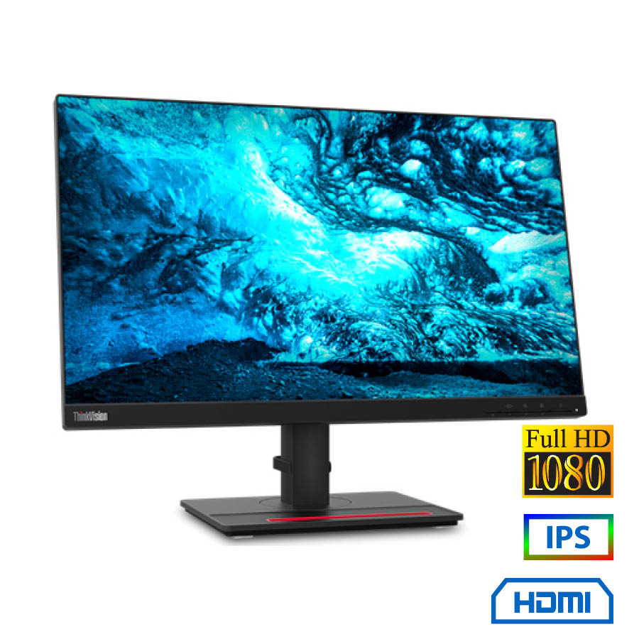 Used Monitor T23i-20 IPS LED/Lenovo /23``FHD/1920x1080/Wide/Black/D-SUB & DP & HDMI & USB 3.0 HUB - SCAX