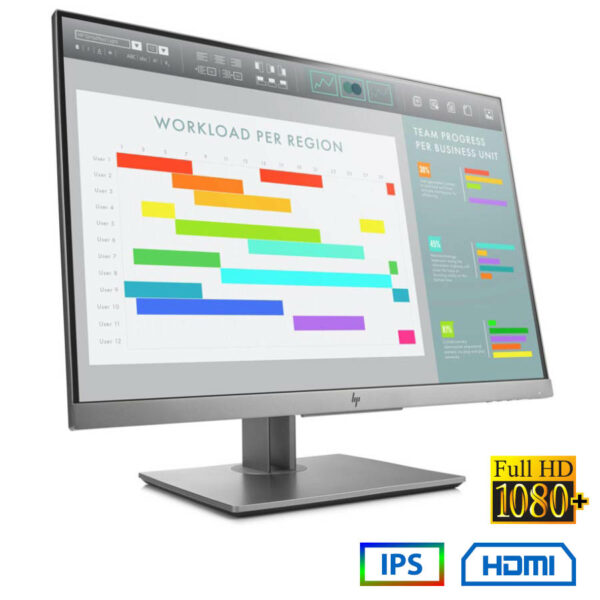 Used Monitor E243i IPS LED/HP/24``FHD/1920x1200/Wide/Silver/Black/D-SUB & DP & HDMI & USB HUB - SCAX
