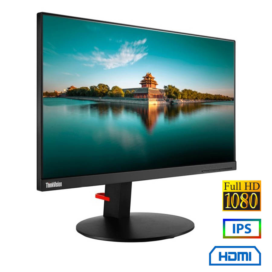 Used Monitor T23i-10 IPS LED/Lenovo /23``FHD/1920x1080/Wide/Black/D-SUB & DP & HDMI & USB 3.0 HUB - SCAX