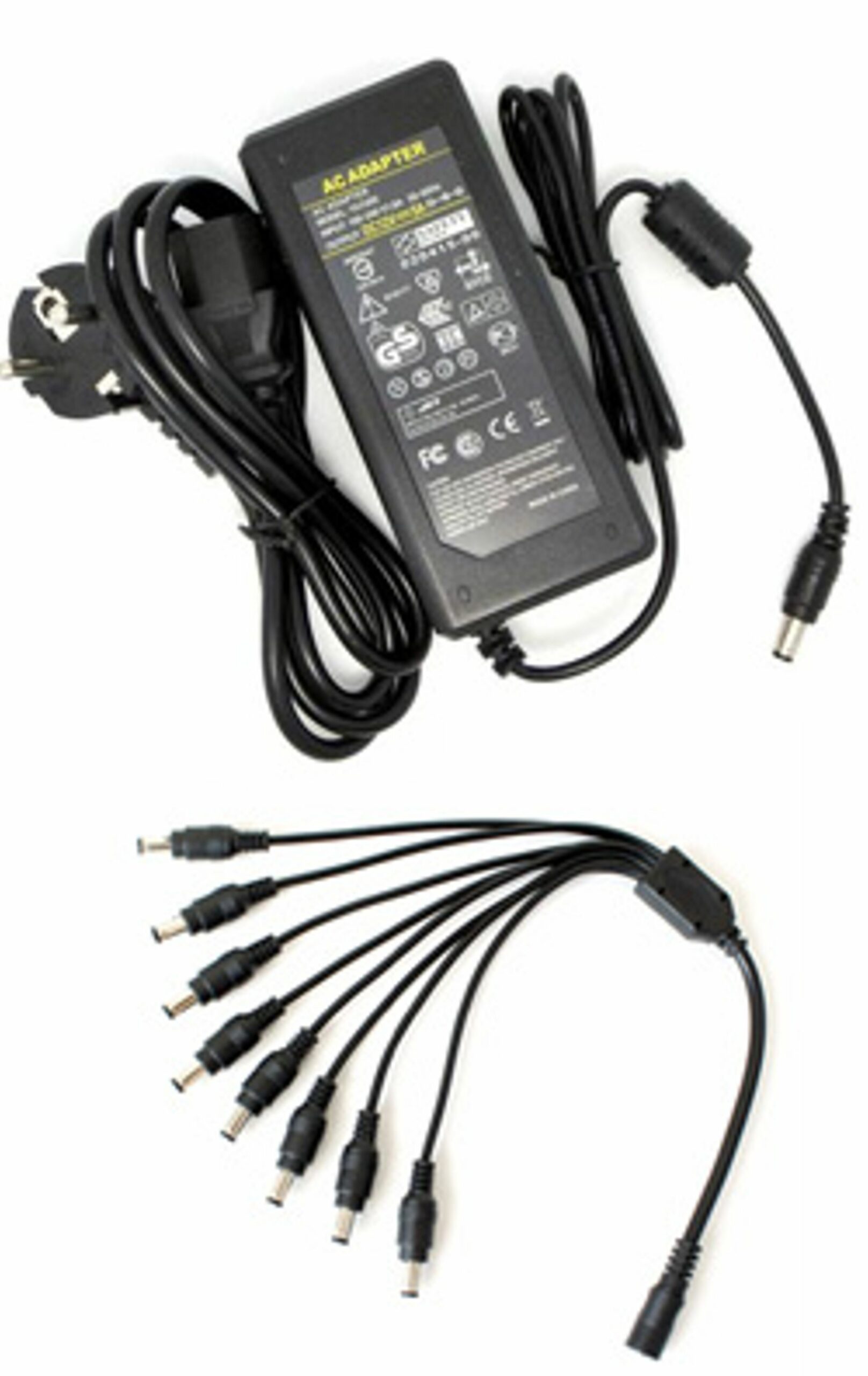 ΤΡΟΦΟΔΟΤΙΚΟ CCTV ANGA CP1205 8 ΕΞΟΔΩΝ