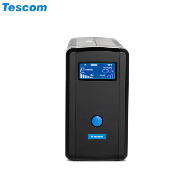 UPS 850VA TESCOM LEO PLUS LCD 850AP WITH USB PORT TOWER NEW Refurbished