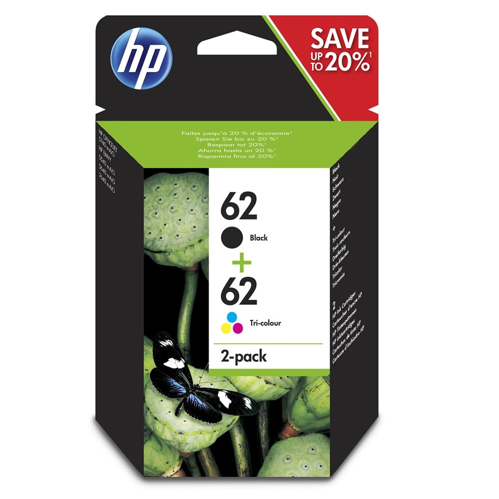 HP Μελάνι Inkjet No.62 Multipack (N9J71AE) (HPN9J71AE) - SCAX