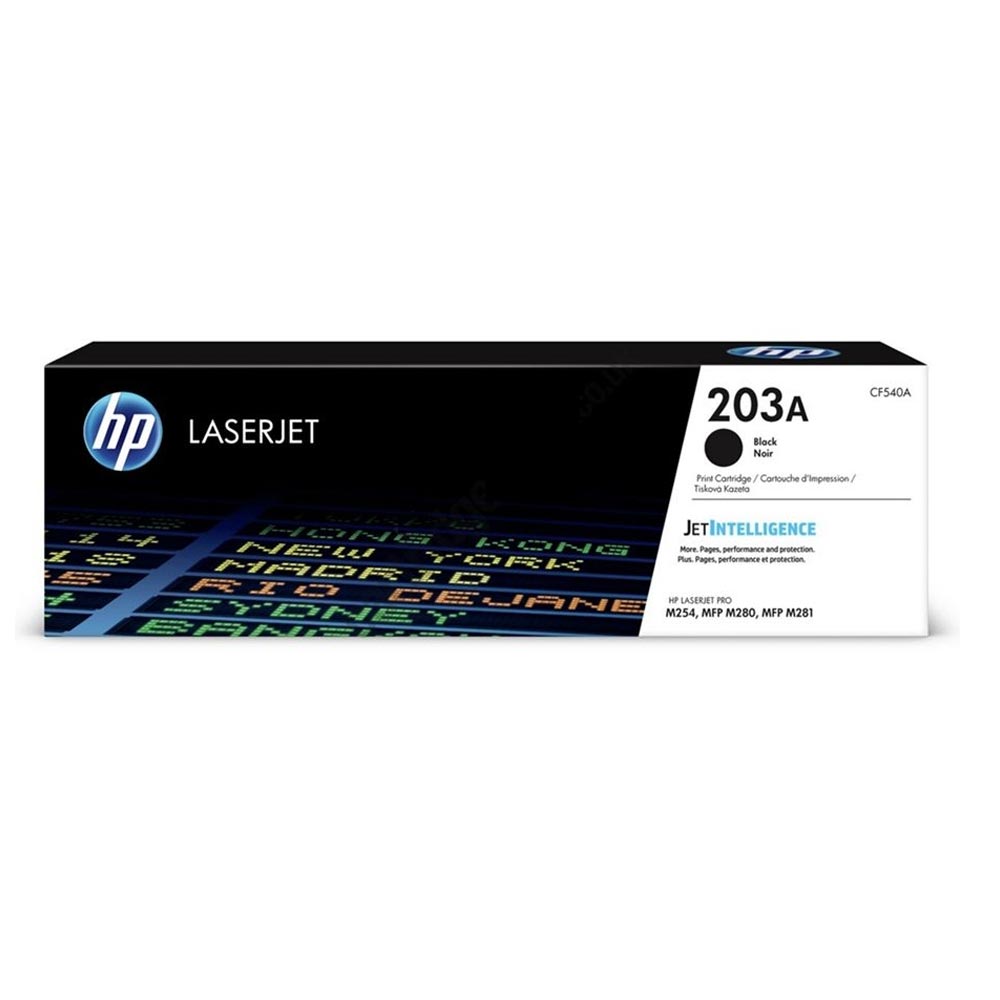 HP 203A LaserJet BlackToner (1.4k) (CF540A) (HPCF540A) - SCAX HP 203A LaserJet BlackToner (1.4k) (CF540A) (HPCF540A) - SCAX