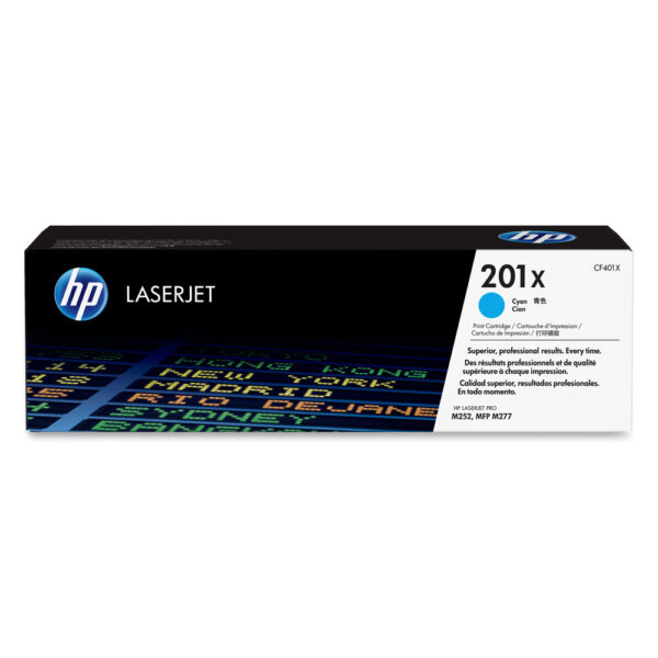 HP Color LaserJet PRO M252/MFP M277 HC Cyan (CF401X) (HPCF401X) - SCAX