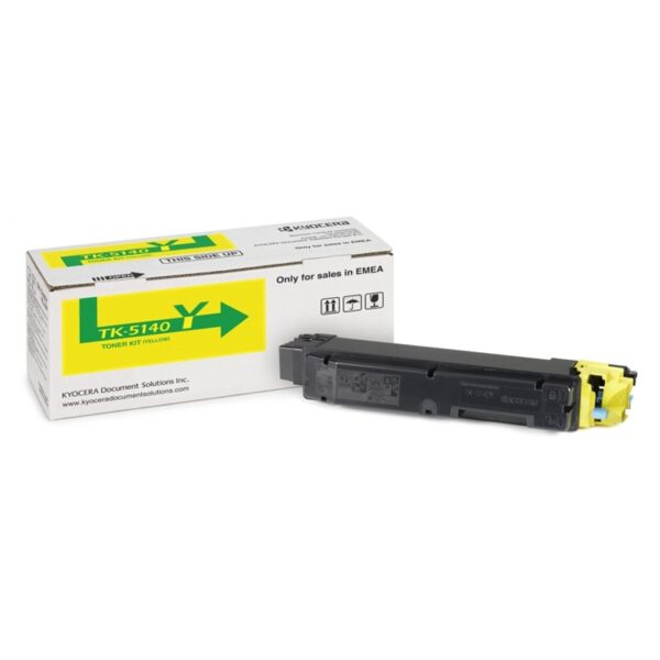 KYOCERA ECOSYS M6030/M6530/P6130 TNR YELLOW (5k) (TK-5140Y) (KYOTK5140Y) - SCAX