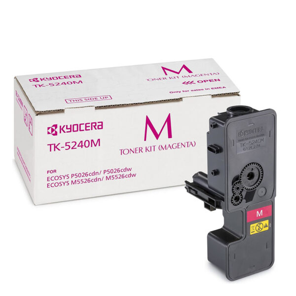 KYOCERA ECOSYS M5526MFP/P5026 TONER MAGENTA (TK-5240M) (KYOTK5240M) - SCAX
