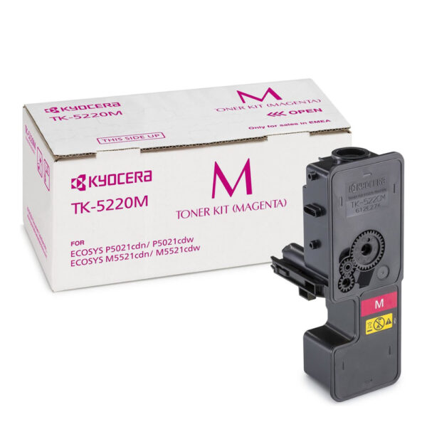 KYOCERA ECOSYS M5521MFP/P5021 TONER MAGENTA (TK-5220M) (KYOTK5220M) - SCAX