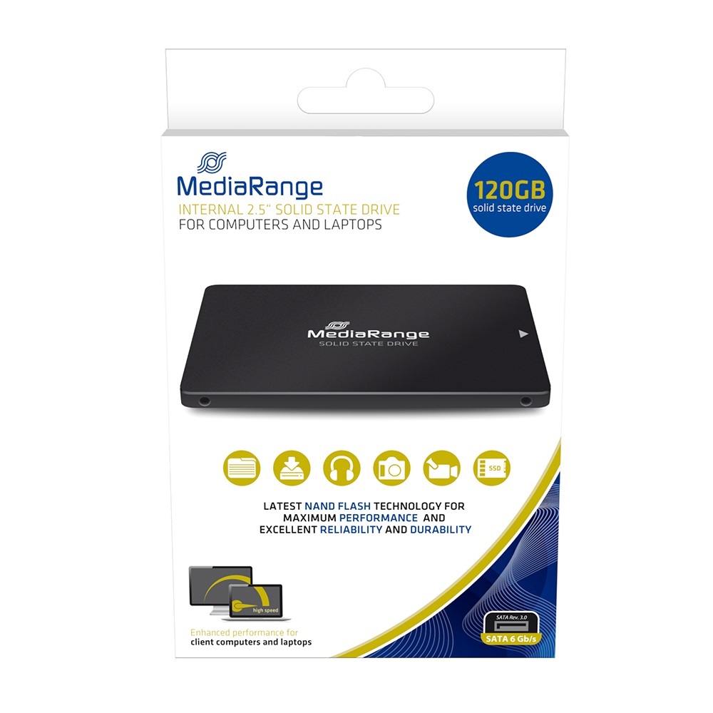 MediaRange Εσωτερικός Σκληρός Δίσκος SSD 120GB (MR1001) - SCAX