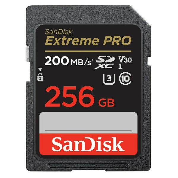SanDisk 256GB Extreme PRO SDXC (SDSDXXD-256G-GN4IN) (SANSDSDXXD-256G-GN4IN) - SCAX