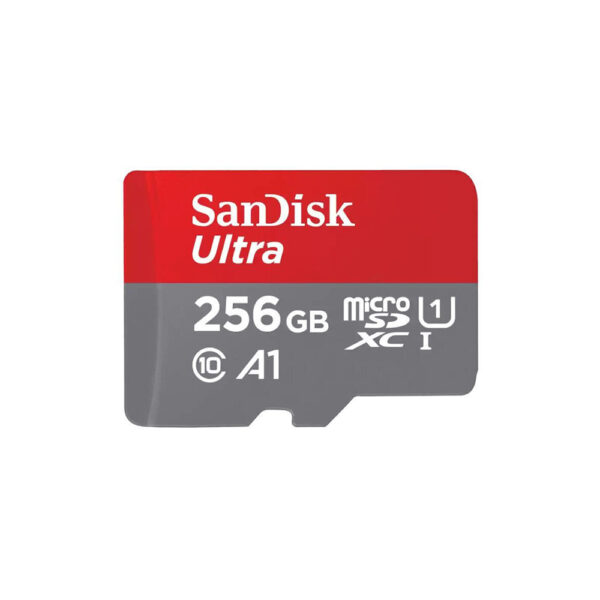 Sandisk Ultra microSDXC 256GB Class 10 U1 A1 UHS-I με αντάπτορα 150MB/s (SDSQUAC-256G-GN6MA) (SANSDSQUAC-256G-GN6MA) - SCAX