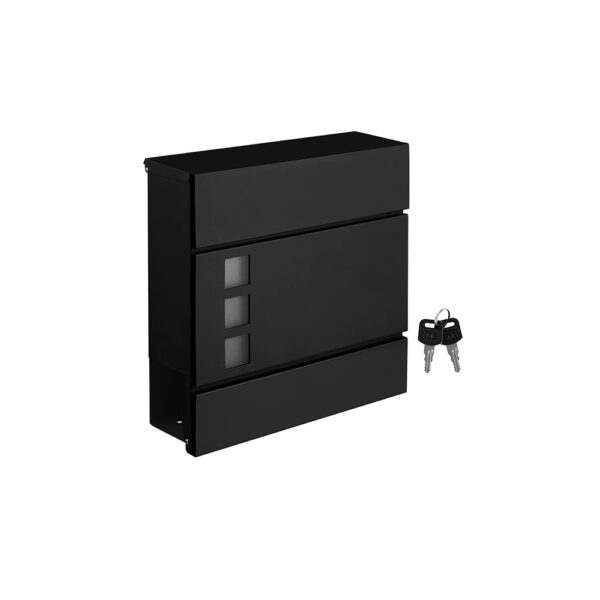 Songmics Γραμματοκιβώτιο Black (GMB052B01) (SNGGMB052B01) - SCAX