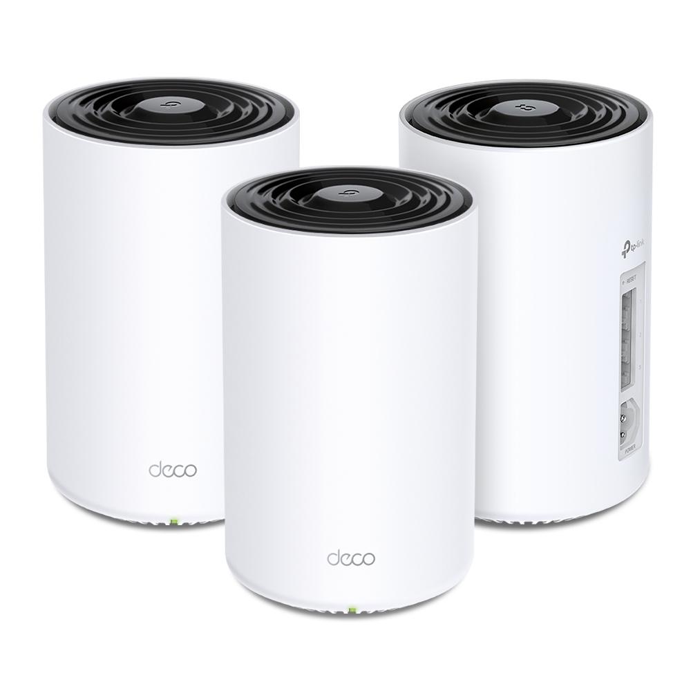 TP-LINK AX3000+G1500 Whole Home Powerline Mesh Wi-Fi 6 System (DECO PX50(3-PACK) (TPDECOPX50-3PACK) - SCAX