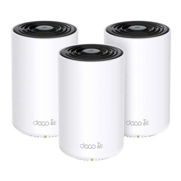 TP-LINK  AXE5400 Tri-Band Mesh Wi-Fi 6E System (DECO XE75 PRO(3-PACK) (TPDECOXE75PRO-3PACK) - SCAX