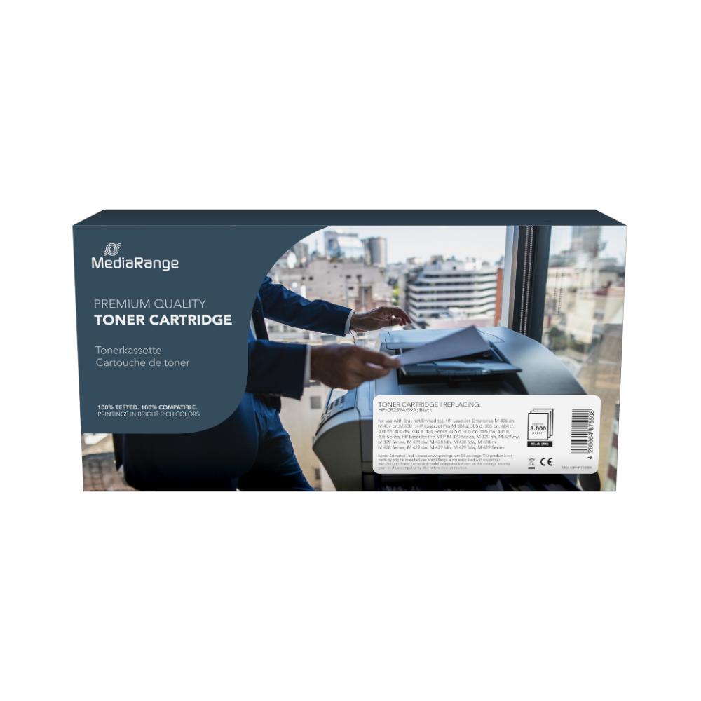 MediaRange Toner Cartridge for printers using HP® CF259A/59A Black (MRHPT259BK) - SCAX