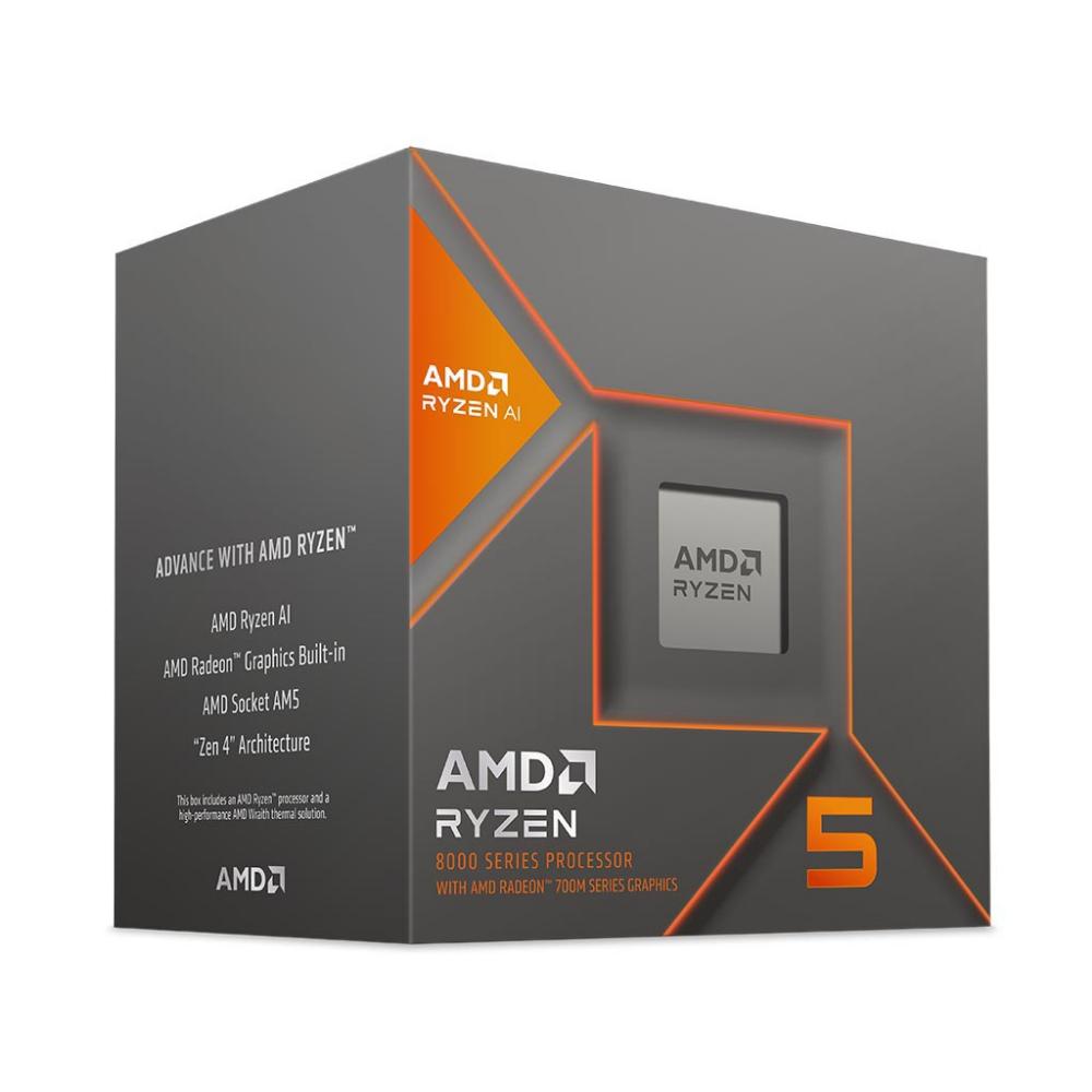 Επεξεργαστής AMD RYZEN 5 8600G 4.3 GHz AM5 (100-100001237BOX) (AMDRYZ5-8600G) - SCAX