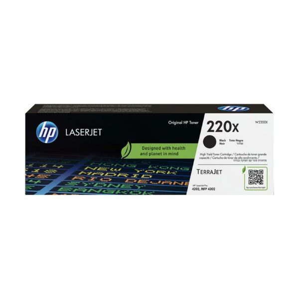 HP 220X Toner High Capacity Black (W2200X) (HPW2200X) - SCAX