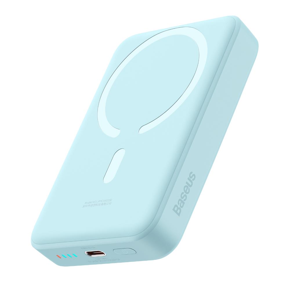Baseus Power Bank mini 10000mAh USB-C 30W Blue (PPCX110203) (BASPPCX110203) - SCAX Baseus Power Bank mini 10000mAh USB-C 30W Blue (PPCX110203) (BASPPCX110203) - SCAX