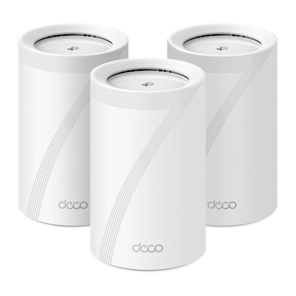 TP-LINK BE9300 Whole Home Mesh Wi-Fi 7 System Tri-Band (DECO BE65(3-PACK)) (TPDECOBE65-3PACK) - SCAX