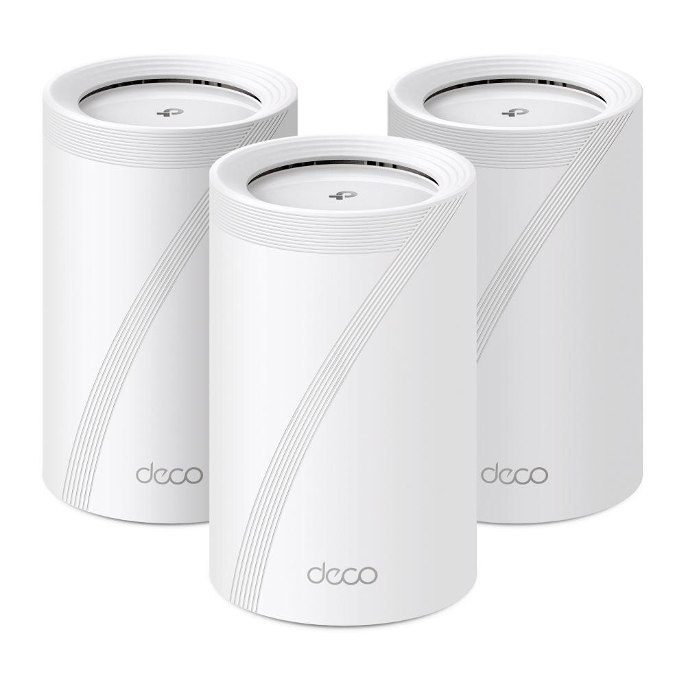 TP-LINK BE9300 Whole Home Mesh Wi-Fi 7 System Tri-Band (DECO BE65(3-PACK)) (TPDECOBE65-3PACK) - SCAX