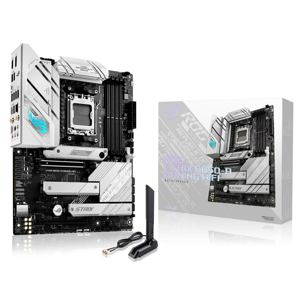 ASUS ROG STRIX B650-A GAMING WIFI AMD B650 Socket AM5 ATX (90MB1BP0-M0EAY0) (ASU90MB1BP0-M0EAY0) - SCAX