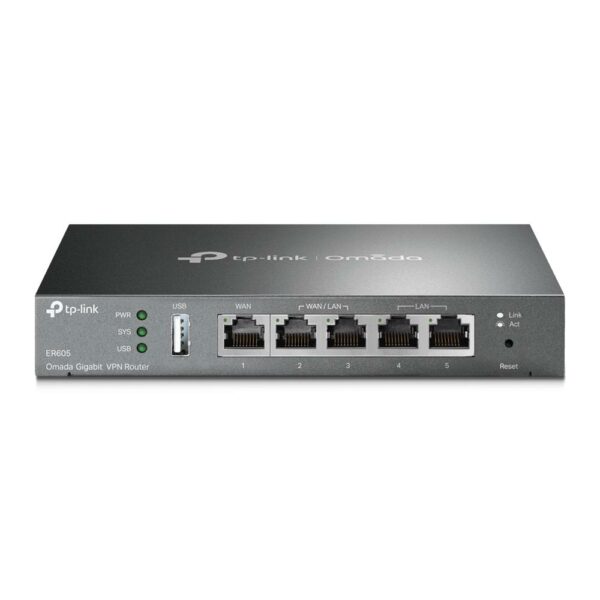 TP-Link SafeStream™ Gigabit Multi-WAN VPN Router (ER605) (TPER605) - SCAX