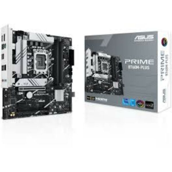 ASUS PRIME B760M-PLUS Intel B760 LGA 1700 micro ATX (90MB1GY0-M0EAY0) (ASU90MB1GY0-M0EAY0) - SCAX