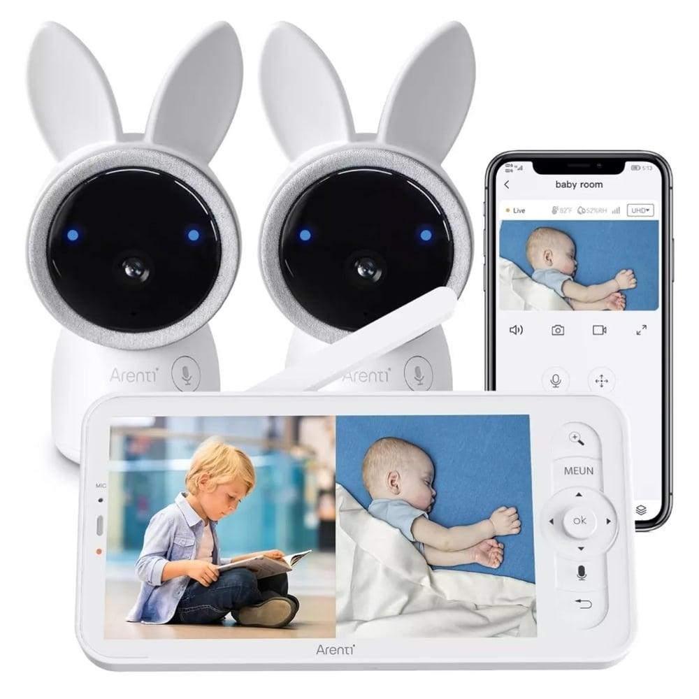 Arenti 2K Wi-Fi Video Baby Monitor Camera (AINANNY-CAM) (AREAINANNY-CAM) - SCAX