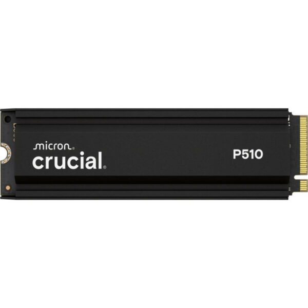 Crucial P510 Gen5 2280 2TB NVMe PCIe M.2 SSD mit Heatsink (CT2000P510SSD5) (CRUCT2000P510SSD5) - SCAX