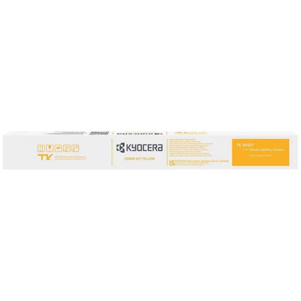 KYOCERA TK-8455Y TNR CRTR YELLOW (12K) (1T0C2MANL0) (KYOTK8455Y) - SCAX