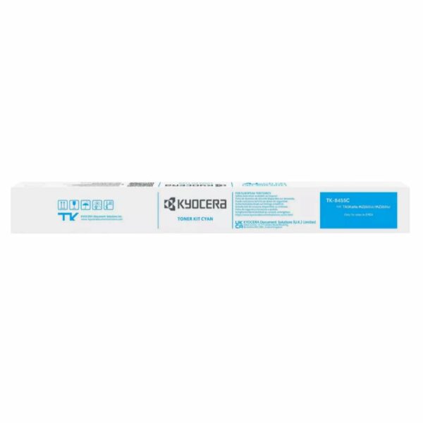 KYOCERA TK-8455C TNR CRTR CYAN (12K) (1T0C2MCNL0) (KYOTK8455C) - SCAX