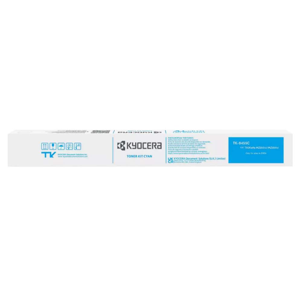 KYOCERA TK-8455C TNR CRTR CYAN (12K) (1T0C2MCNL0) (KYOTK8455C) - SCAX