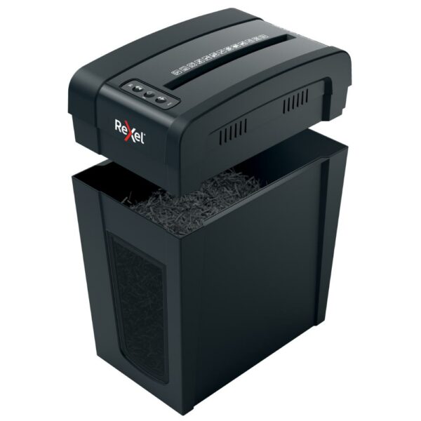Rexel Secure X10-SL Whisper shred Paper Shredder Small Pieces (2020127EU) (REX2020127EU) - SCAX