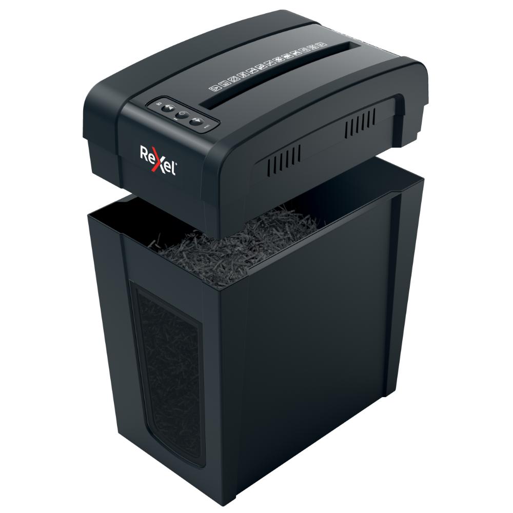 Rexel Secure X10-SL Whisper shred Paper Shredder Small Pieces (2020127EU) (REX2020127EU) - SCAX