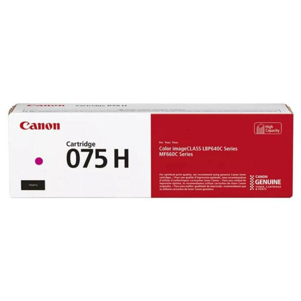 Canon LBP CRG075H High Capacity Toner Magenta (6367C002) (CANCRG-075HM) - SCAX