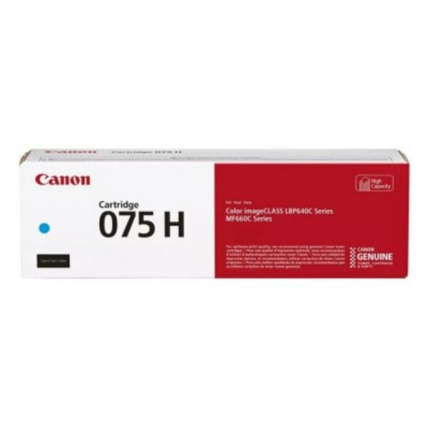 Canon LBP CRG075H High Capacity Toner Cyan (6368C002) (CANCRG-075HC) - SCAX