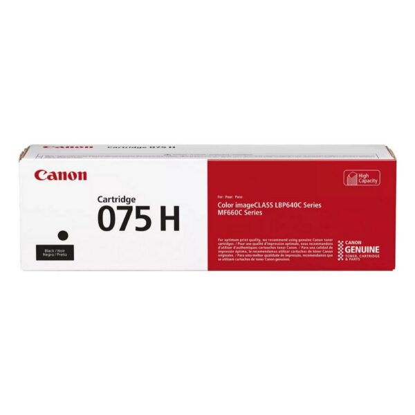Canon LBP CRG075H High Capacity Toner Black (6369C002) (CANCRG-075HBK) - SCAX