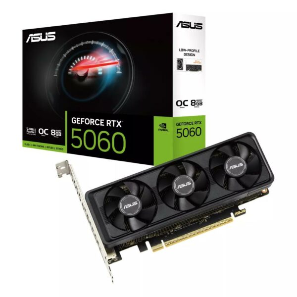 Asus GeForce RTX 5060 8GB GDDR7 LP BRK OC Edition (90YV0N90-M0NA00) (ASU90YV0N90-M0NA00) - SCAX