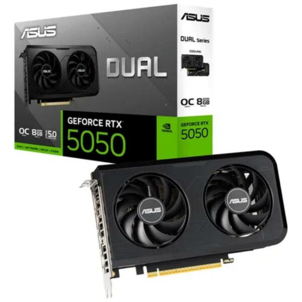 Asus GeForce RTX 5050 8GB GDDR6 Dual OC Edition (90YV0N72-M0NA00) (ASU90YV0N72-M0NA00) - SCAX