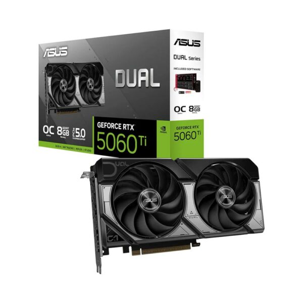 Asus GeForce RTX 5060 8GB GDDR7 Dual OC (90YV0N12-M0NA00) (ASU90YV0N12-M0NA00) - SCAX