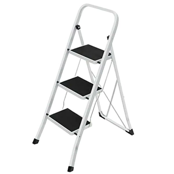 Songmics Σκάλα 3 Bαθμίδων (GSL03WT) (SNGGSL03WT) - SCAX