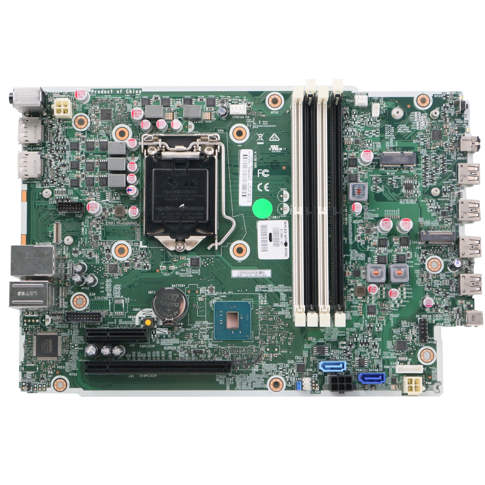 MB HP I7-S1151/2.8GHZ PRODESK 600 G3 SFF PCI-E VSN Refurbished