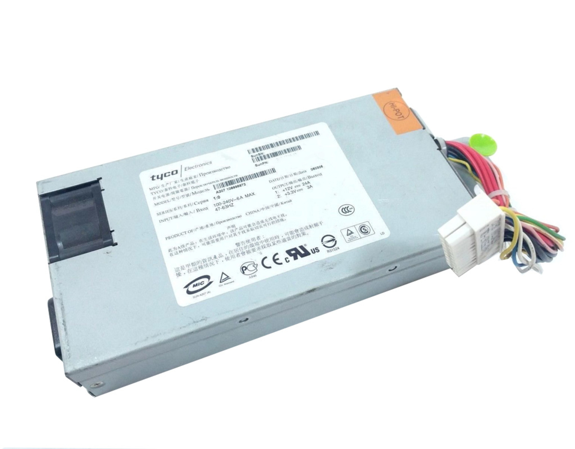 POWER SUPPLY SRV PSU SUNFIRE T1000 300W Refurbished