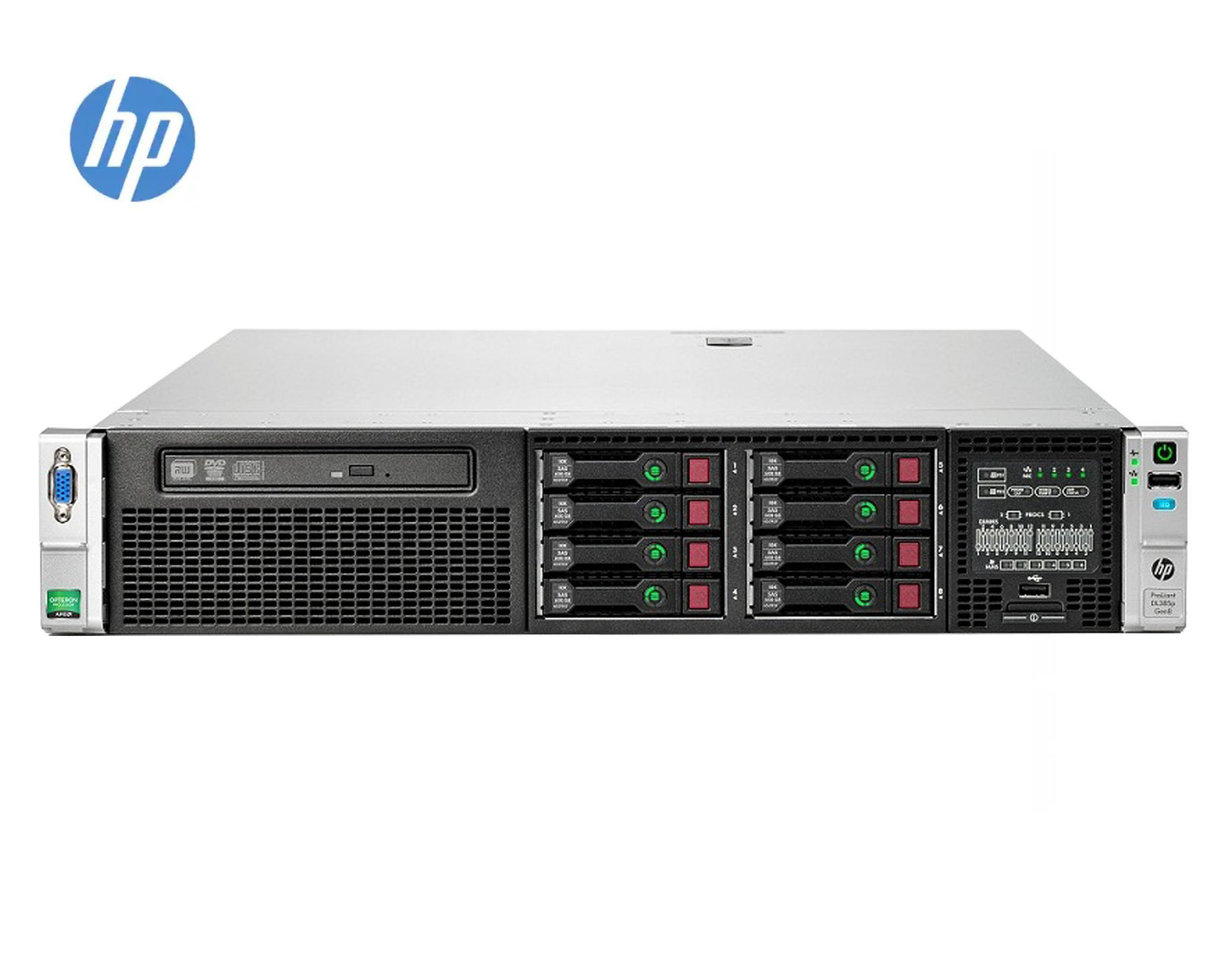 SERVER HP DL380p G8 8SFF 2xE5-2650/P420i-1GBwB/4x4GB/2x750W Refurbished