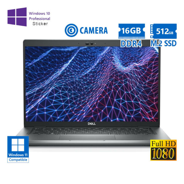 Dell Latitude 5430 i5-1245U/14``FHD/16GB DDR4/512GB M.2 SSD/No ODD/Camera/10P Grade A Refurbished La - SCAX