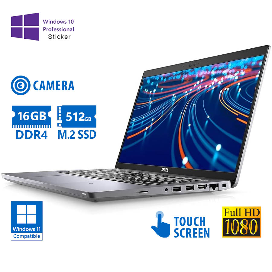Dell (A-) Latitude 5420 i5-1145G7/14``FHD Touchscreen/16GB DDR4/512GB M.2 SSD/No ODD/Camera/10P Grad - SCAX