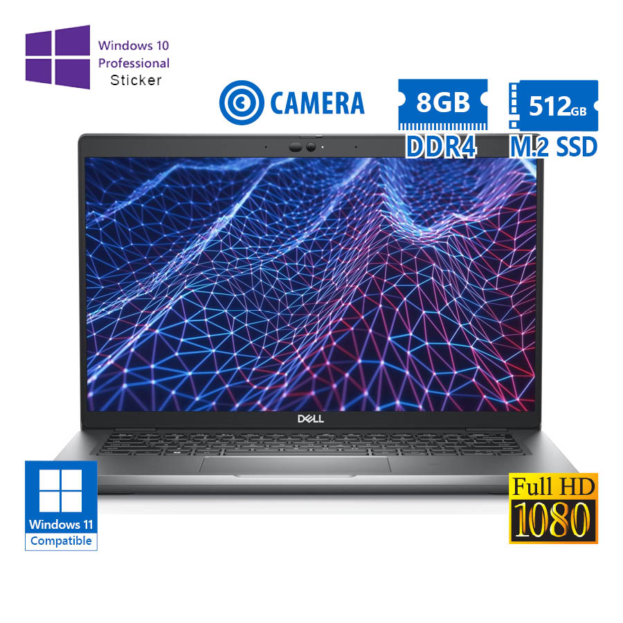 Dell (A-) Latitude 5430 i5-1245U/14``FHD/8GB DDR4/512GB M.2 SSD/No ODD/Camera/10P Grade A- Refurbish - SCAX