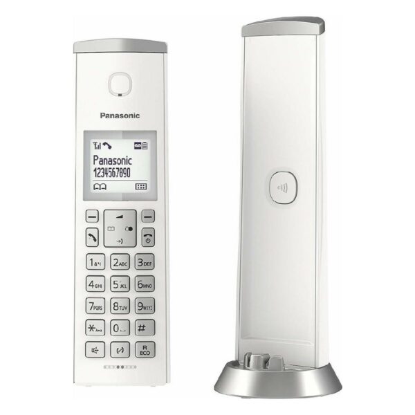 Ασύρματο Ψηφιακό Τηλέφωνο Panasonic KX-TGK210GRW Λευκό Φραγή ενοχλητικών Κλήσεων και Λειτουργία Eco - SCAX
